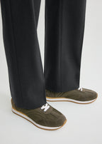 Sport sneakers dark olive