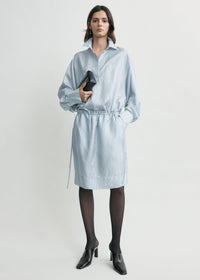 Striped mini skirt ice/white