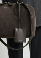 Leather keyring bark