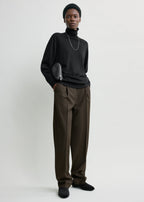 Pleat trousers pepper