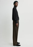 Pleat trousers pepper