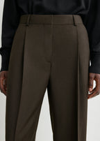 Pleat trousers pepper