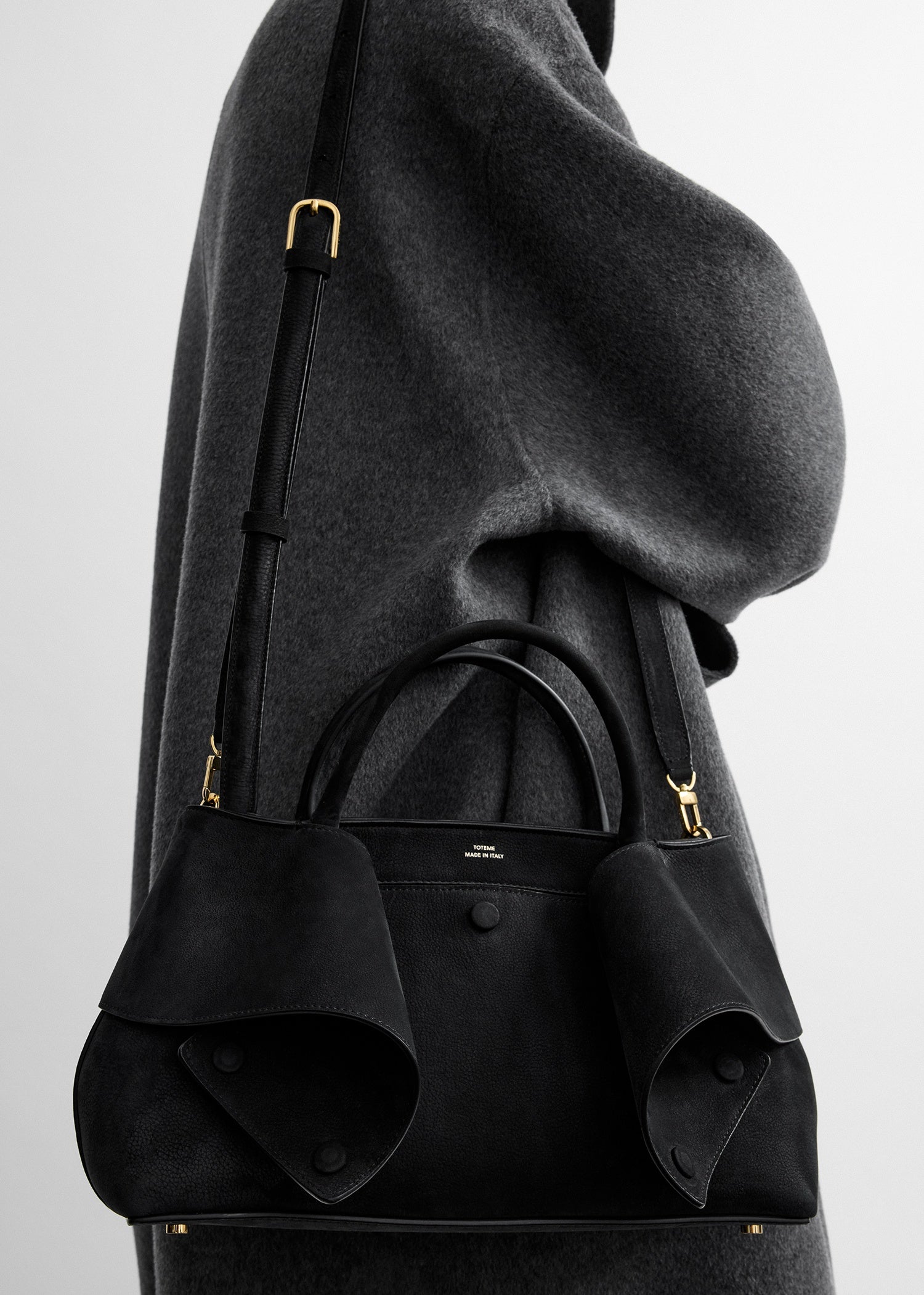 스몰 머서 누벅 토트 블랙