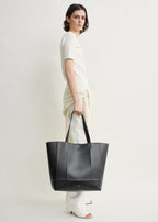 Roam leather tote black