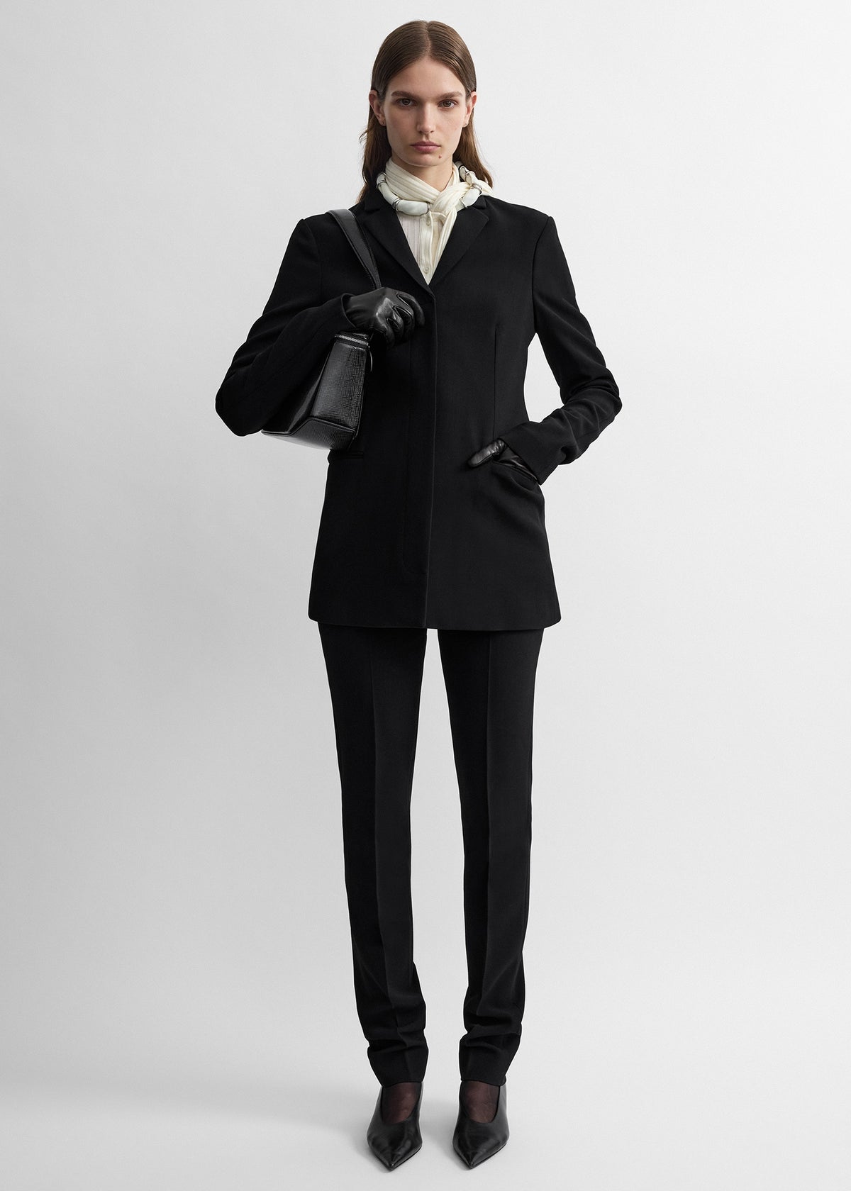 Slim blazer black