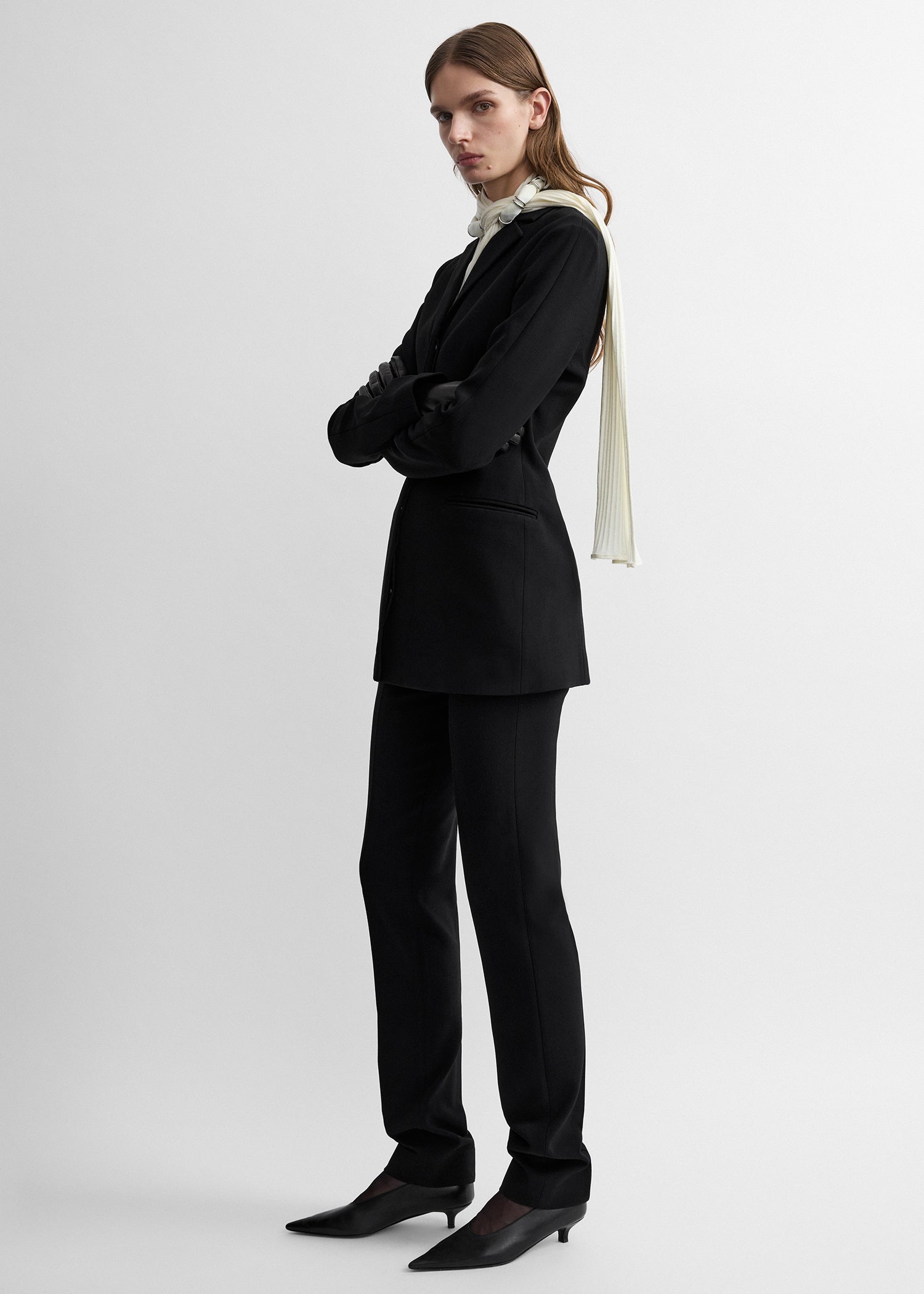 Slim blazer black