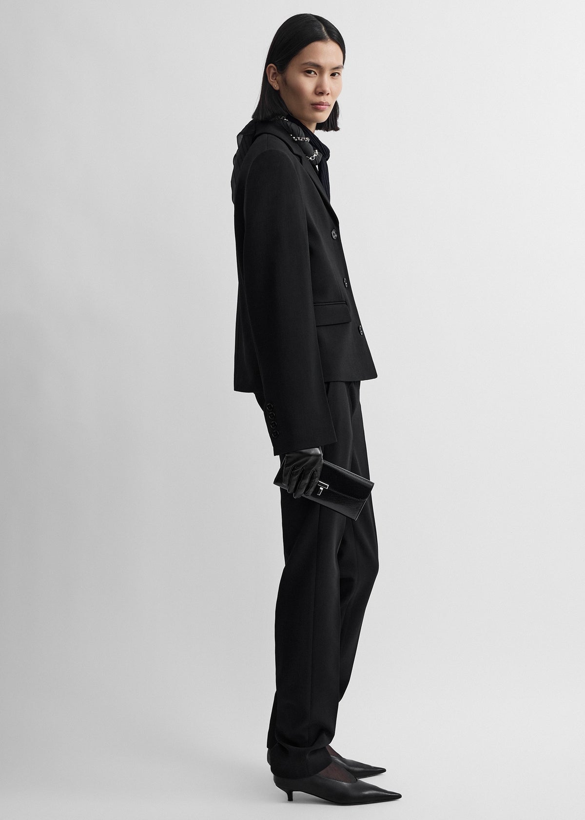 쇼트 블레이저 블랙