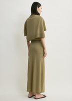 Long knit skirt desert