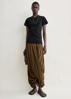 Cocoon skirt walnut petite