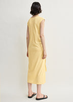 Tie-waist jersey dress buttercup petite