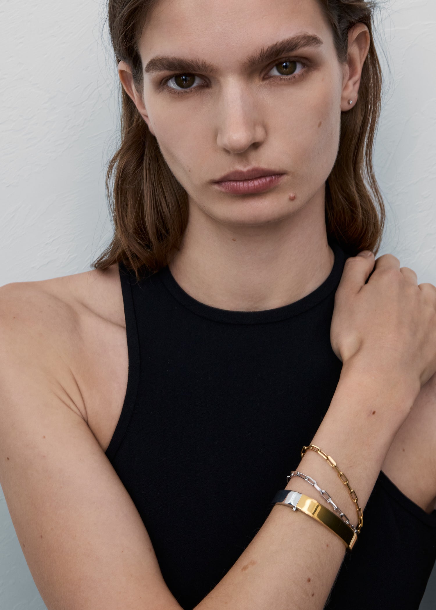 Signature bracelet silver/gold