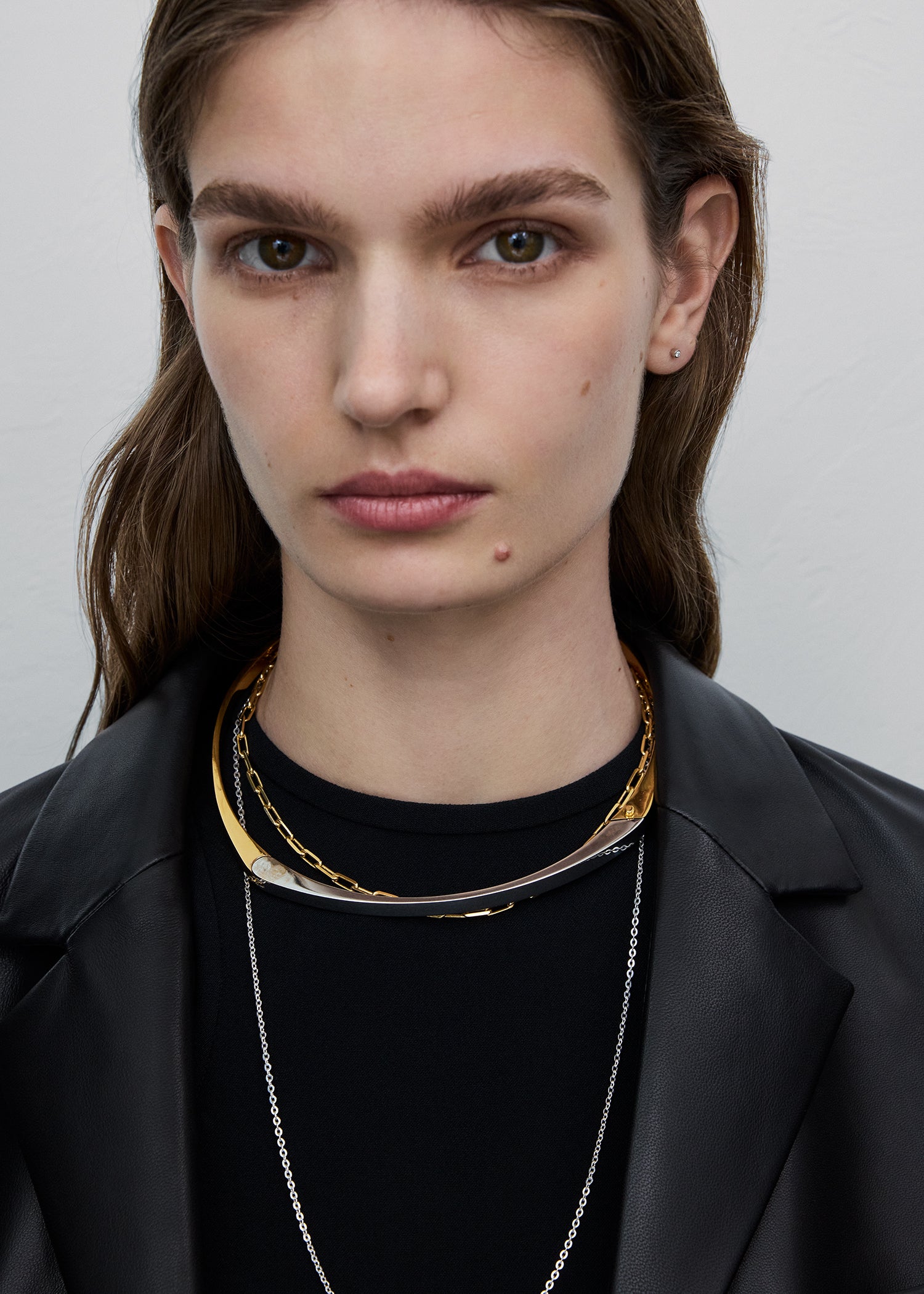 Signature collar silver/gold