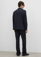 Boxy DB jacket navy