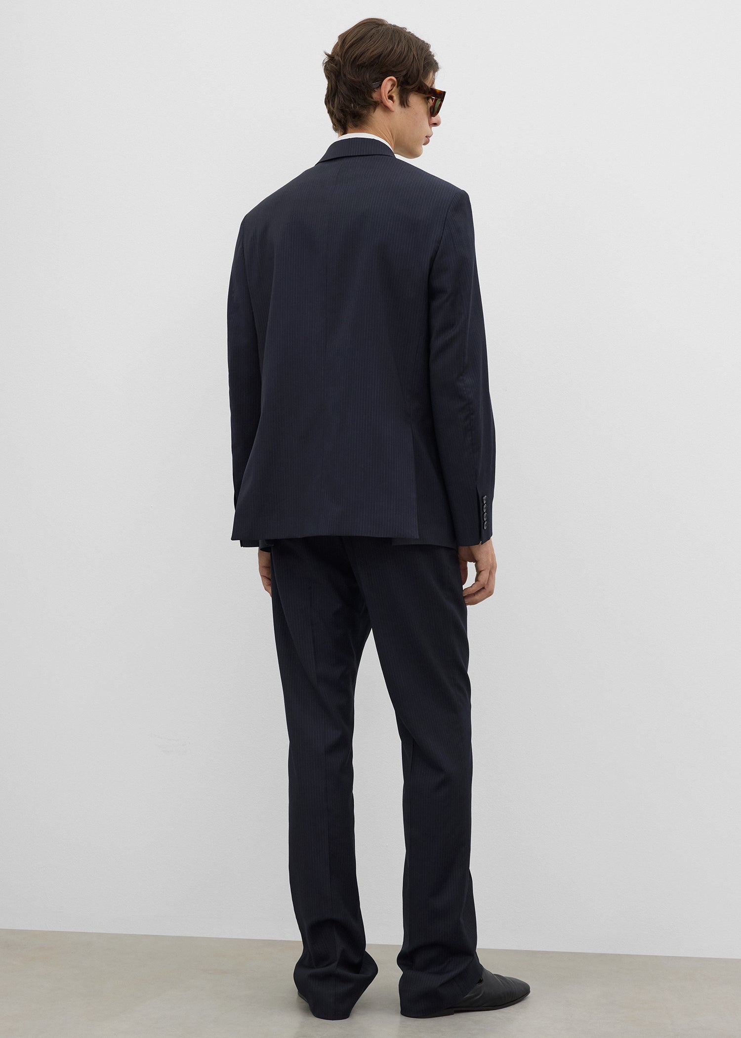 Boxy DB jacket navy