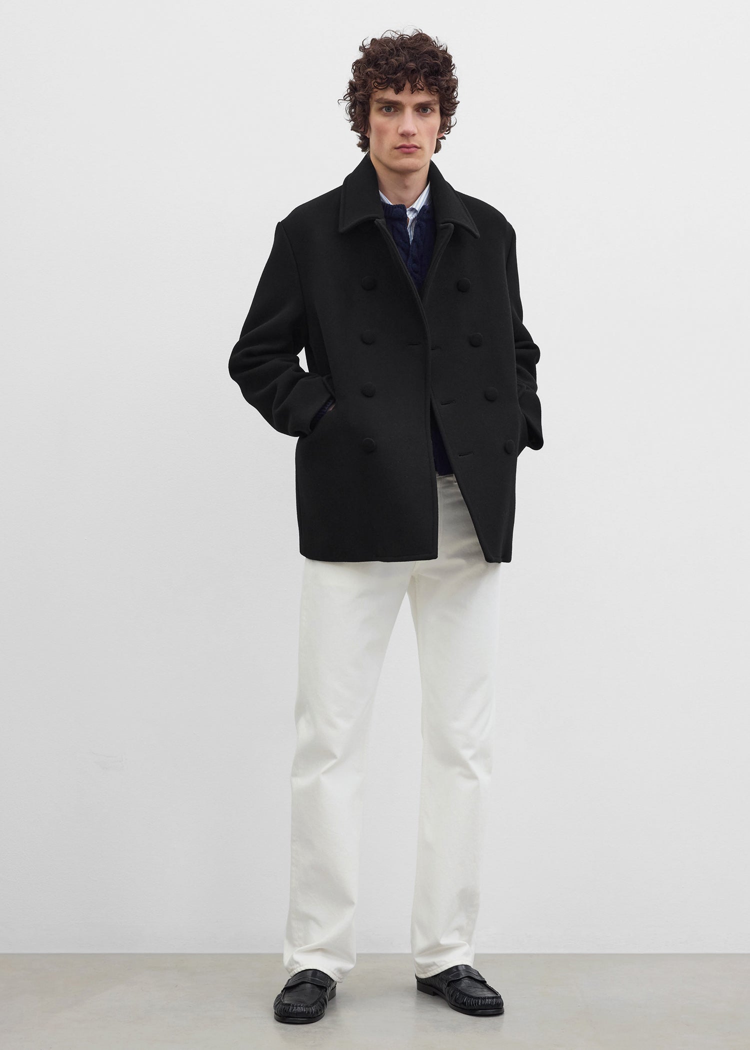 Peacoat black