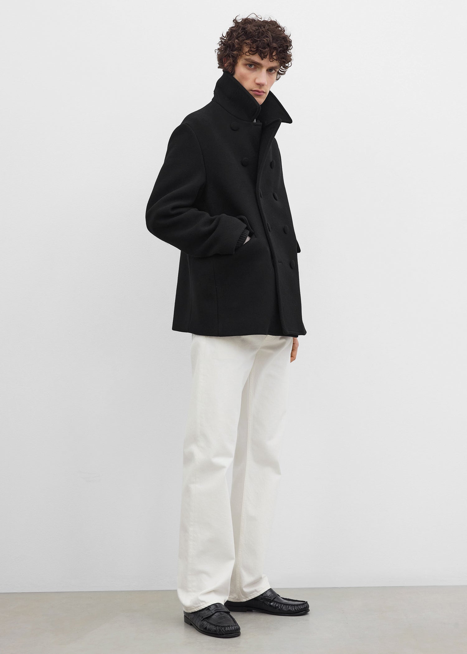 Peacoat black