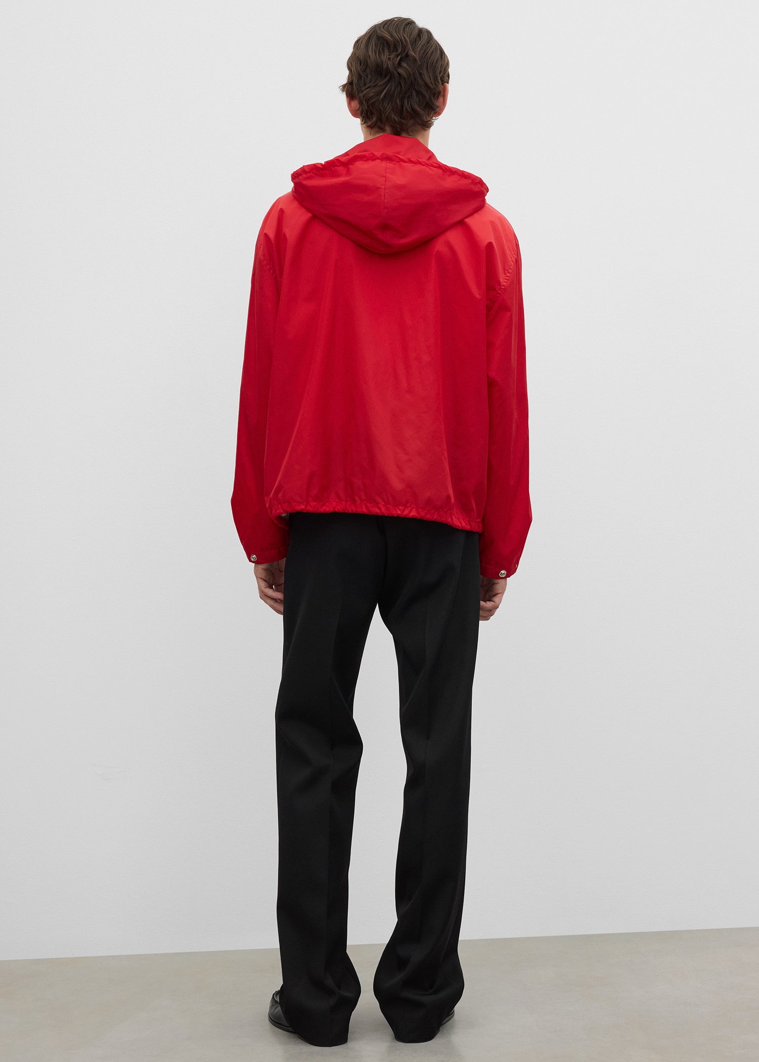 Shell jacket red