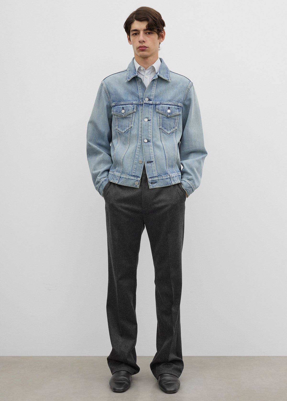Denim jacket bleach vintage
