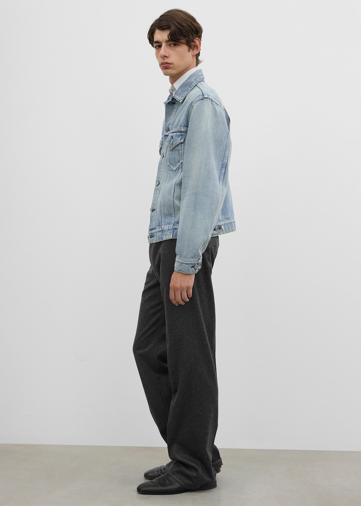 Denim jacket bleach vintage
