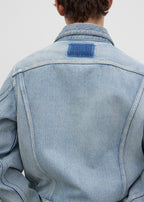 Denim jacket bleach vintage