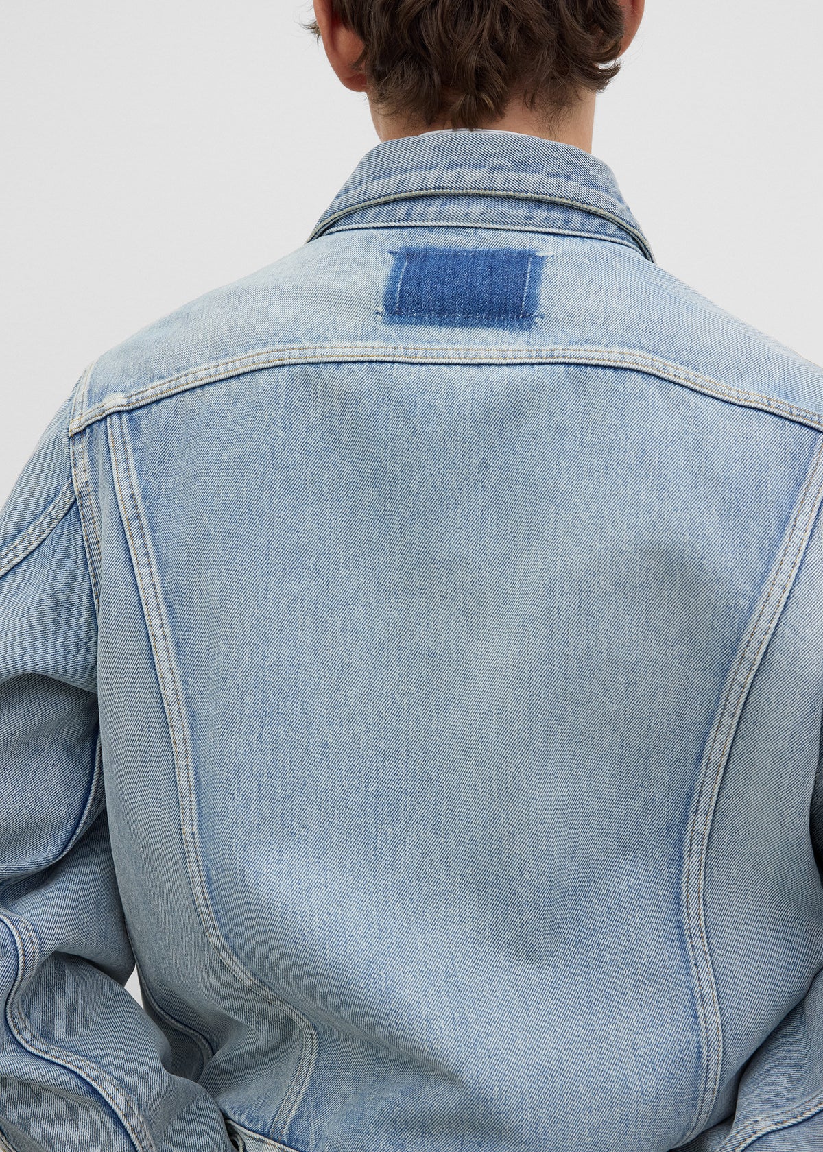 Denim jacket bleach vintage