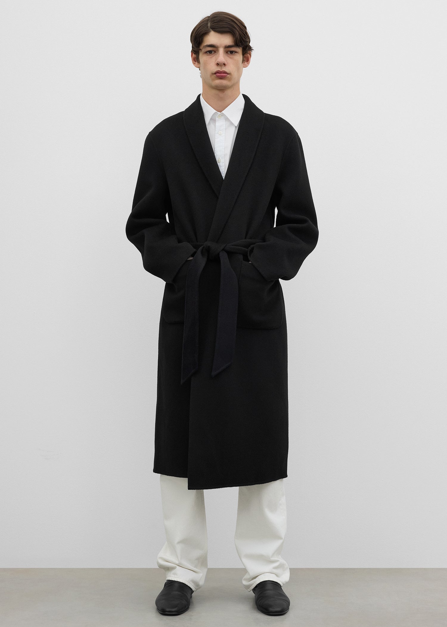 Robe doublé coat black