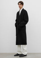 Robe doublé coat black