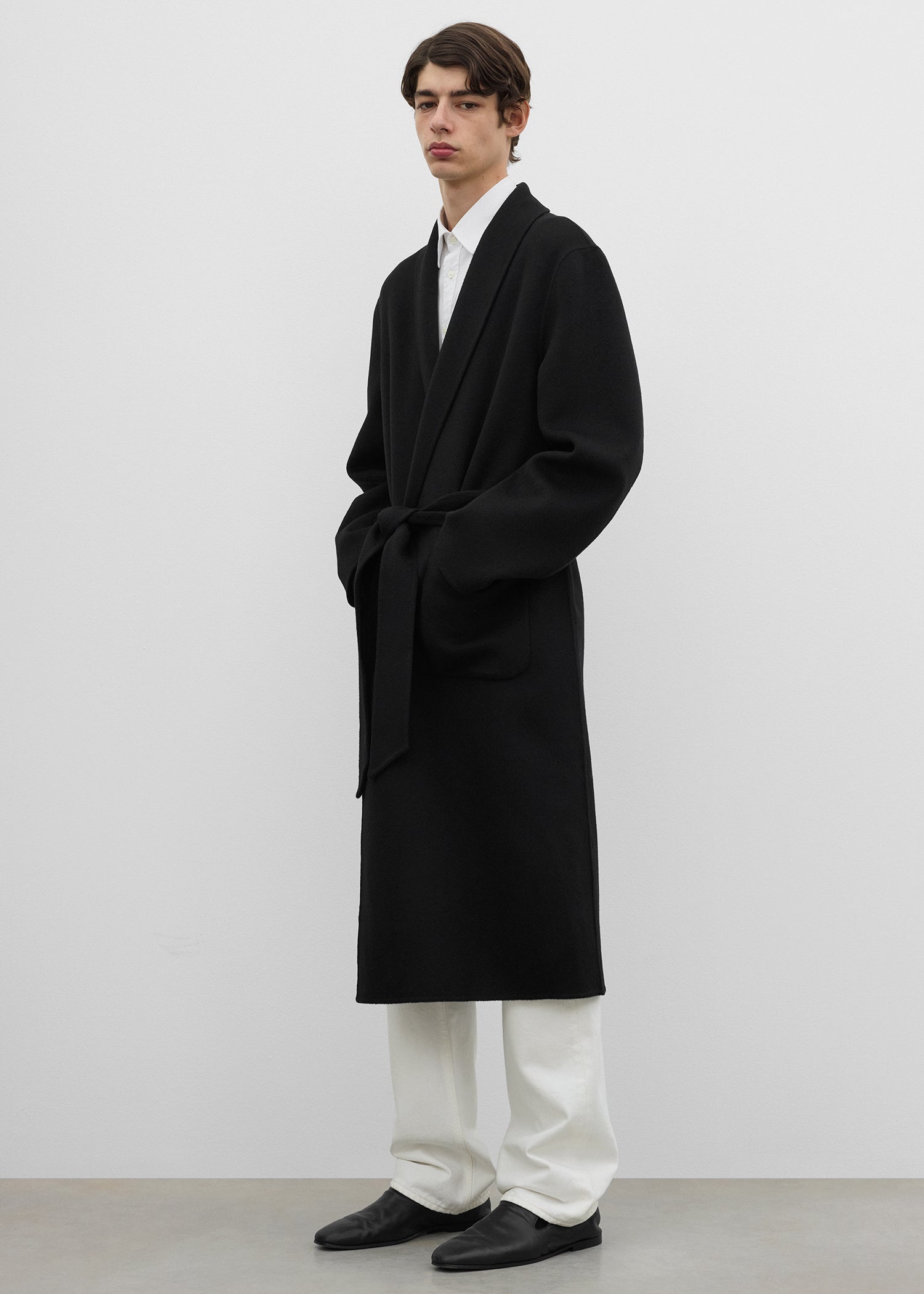 Robe doublé coat black