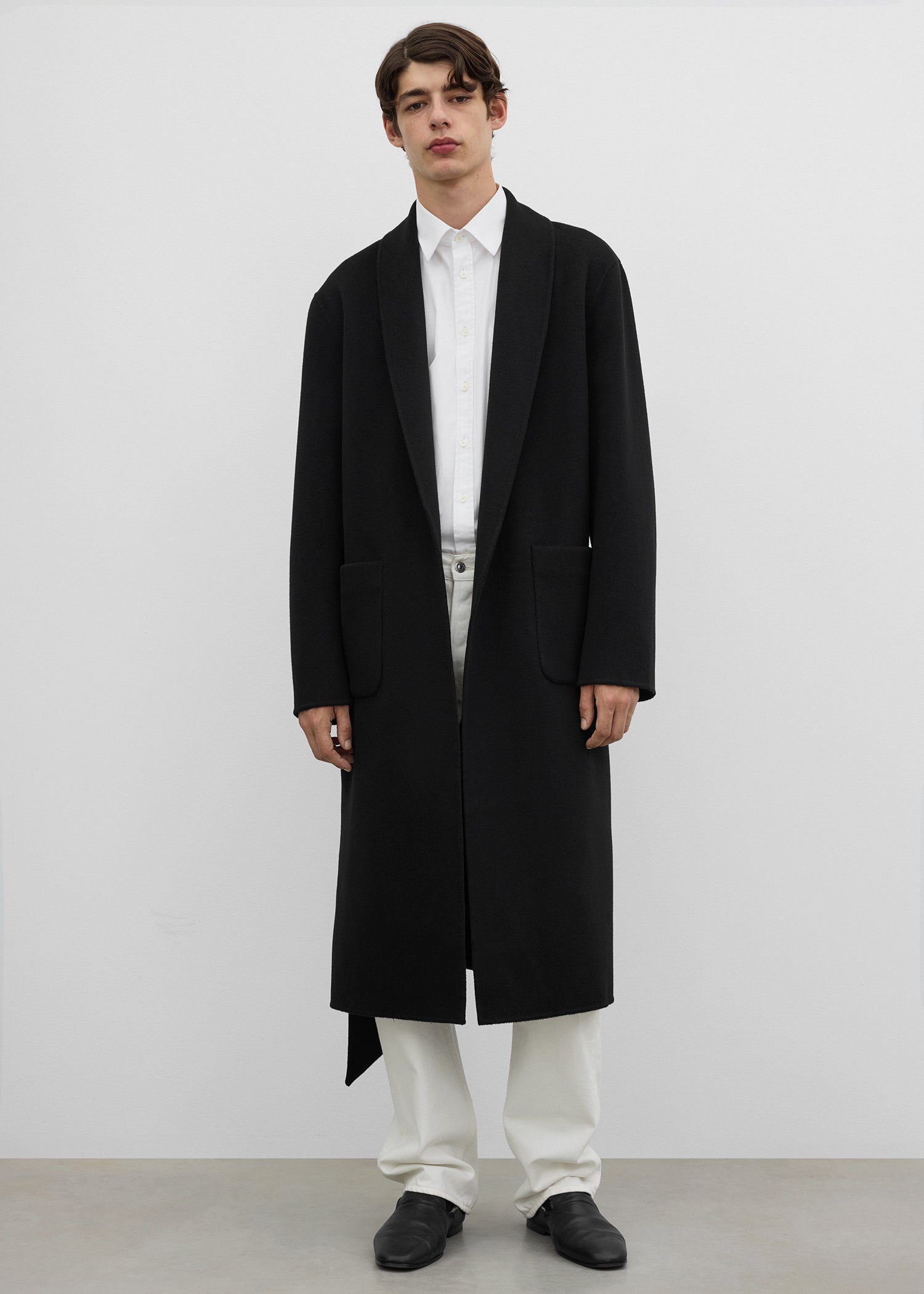 Robe doublé coat black