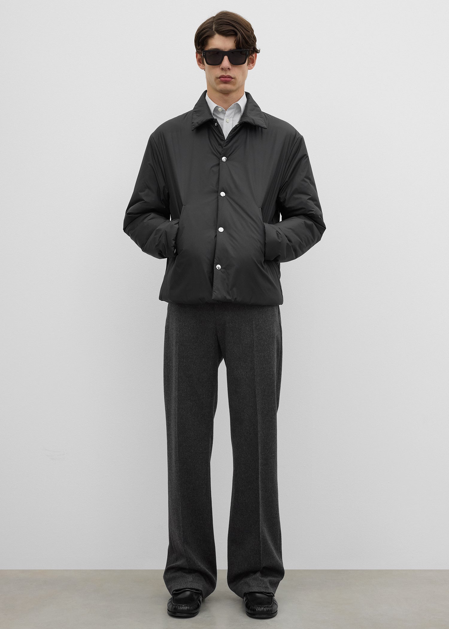 Liner jacket black