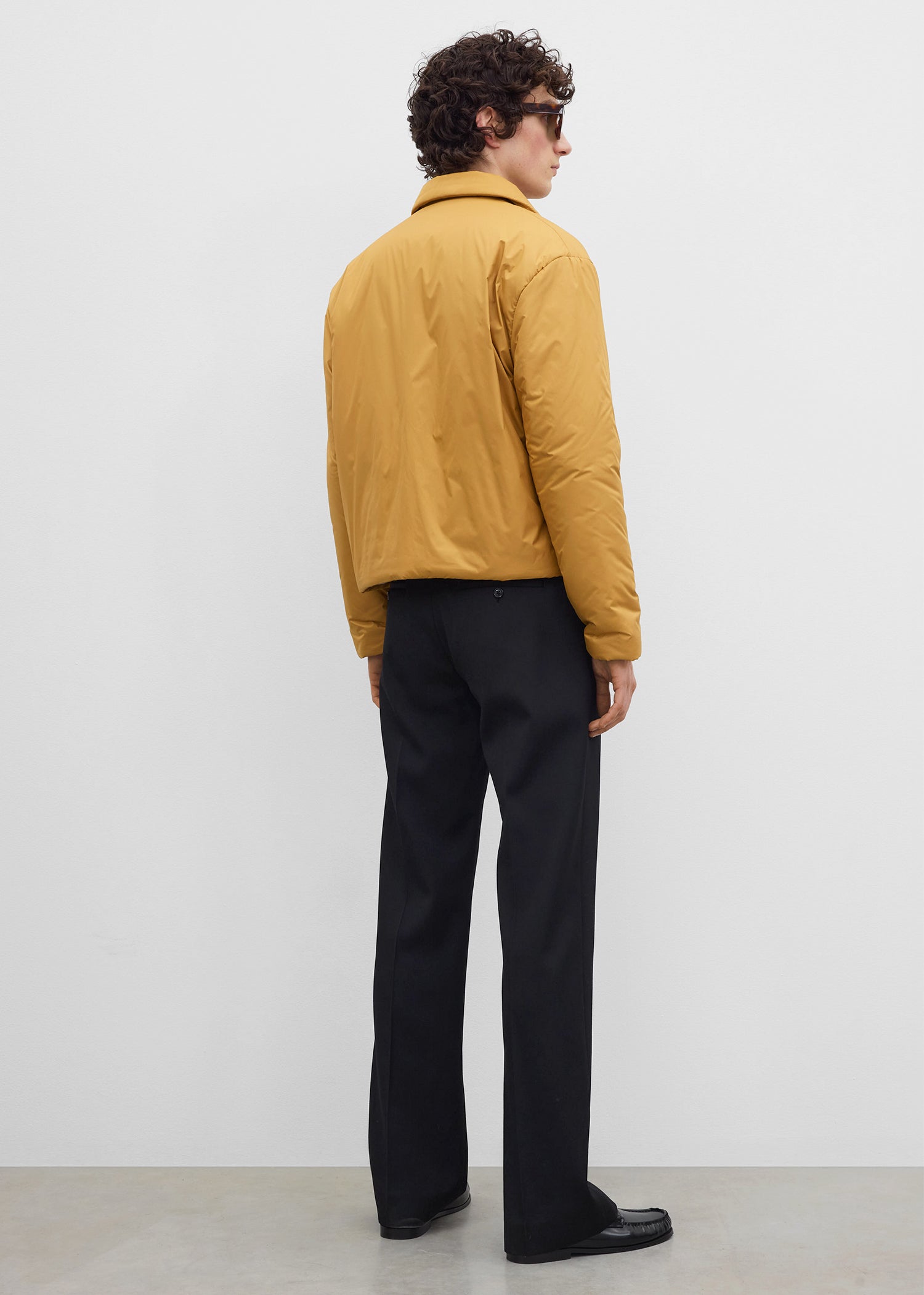 Liner jacket mustard