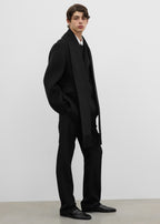 Scarf peacoat black