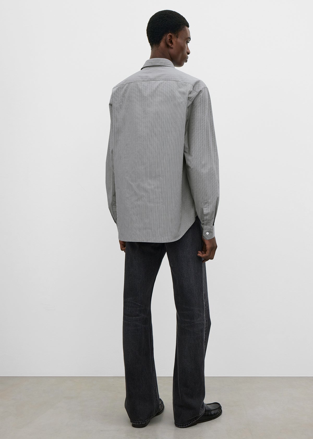 Casual shirt black/grey