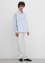 Casual shirt white/cobalt/blue