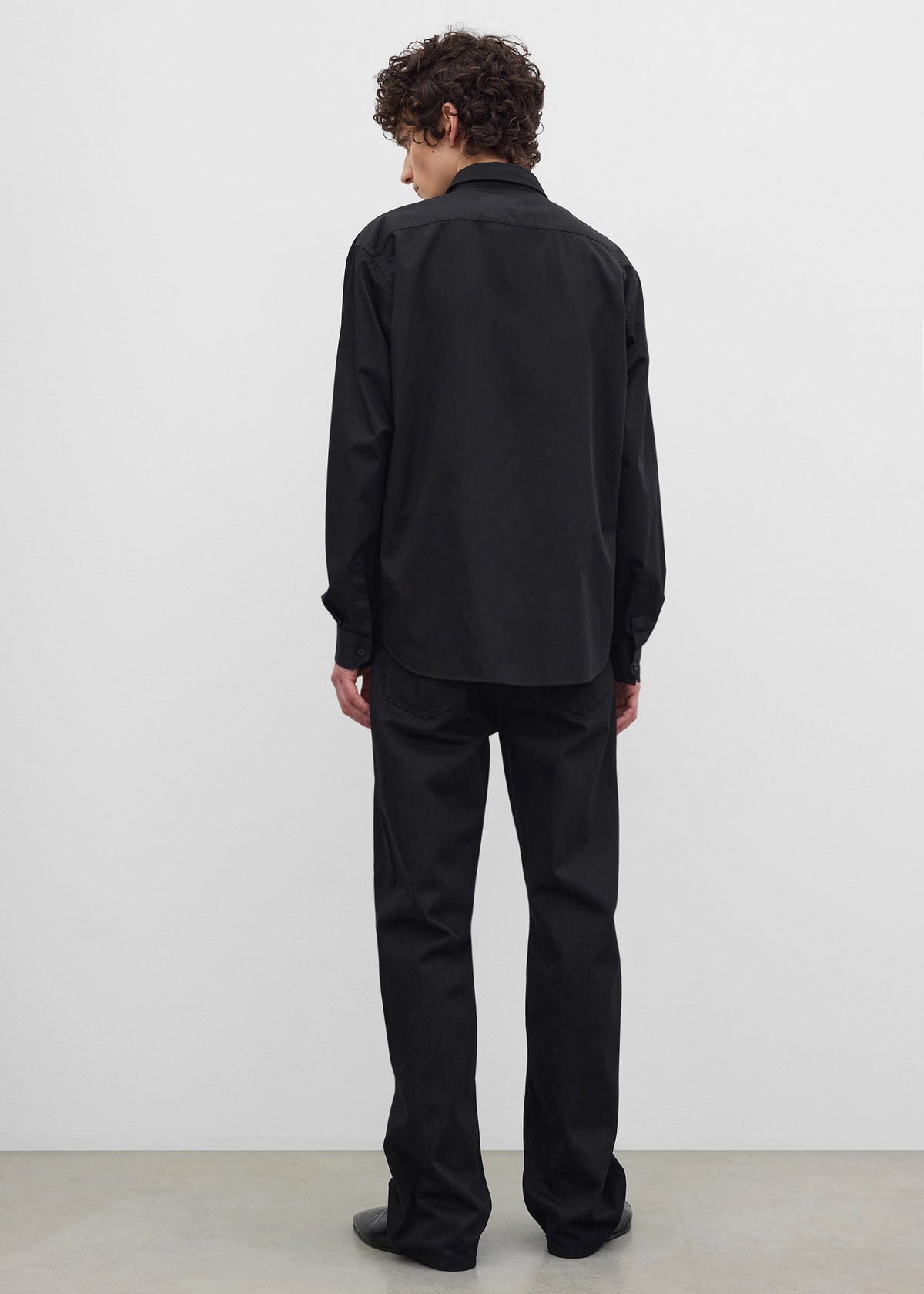 Casual pocket shirt black