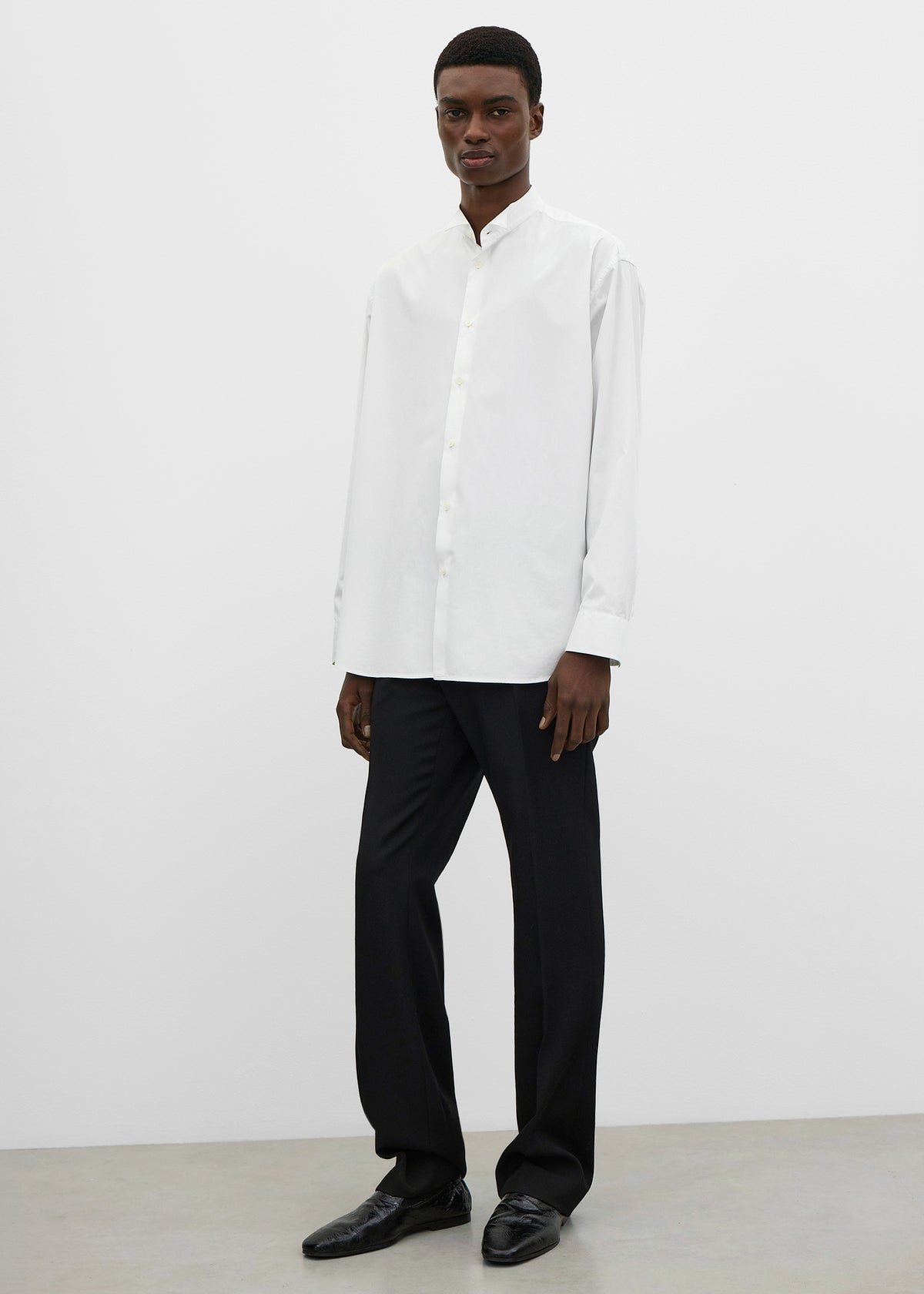 Tuxedo shirt white