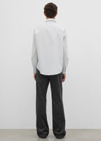 Shrunk shirt white/cobalt