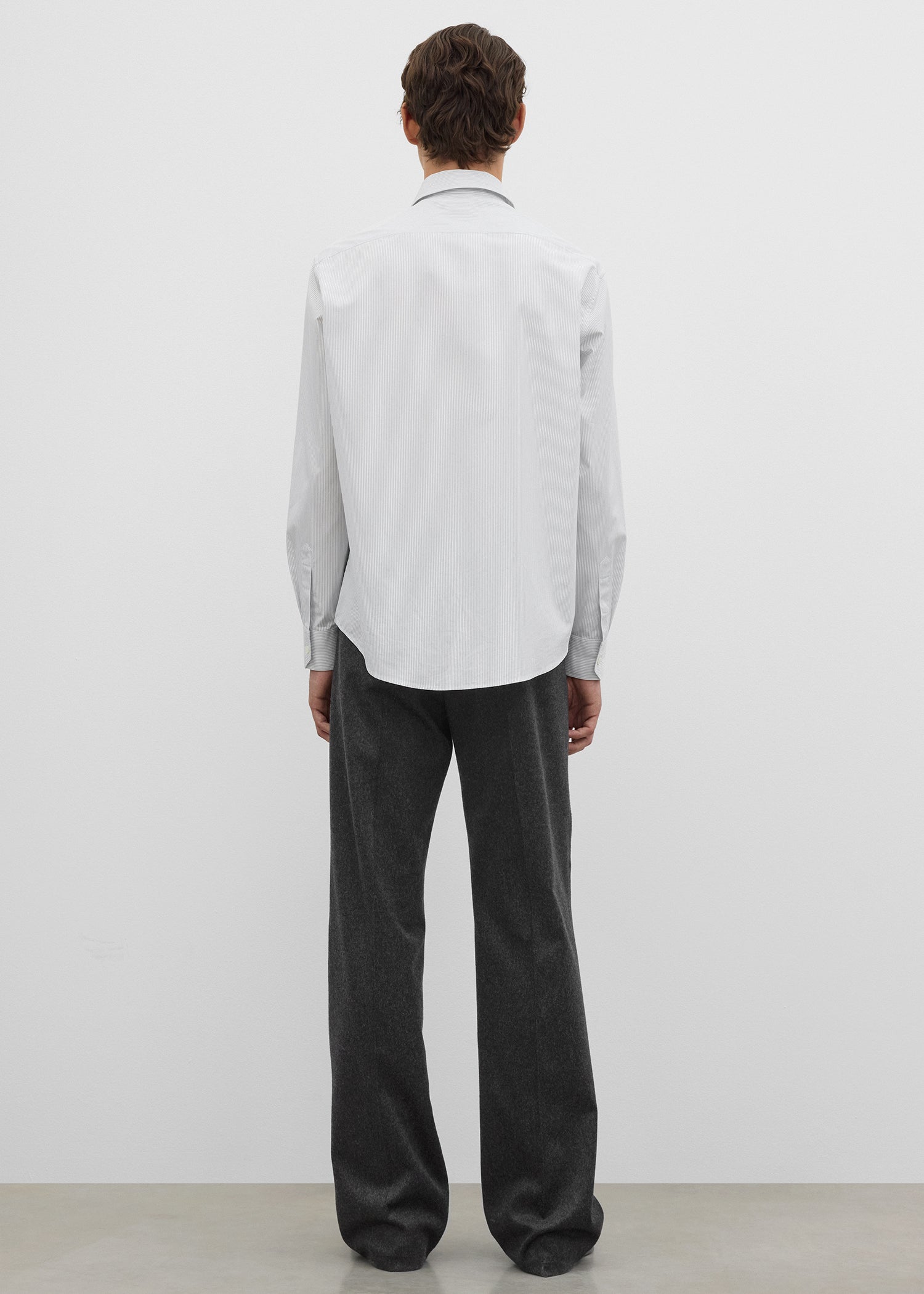 Shrunk shirt white/cobalt