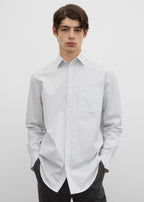 Shrunk shirt white/cobalt