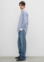 Shrunk shirt blue/white