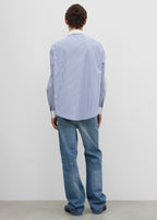Shrunk shirt blue/white