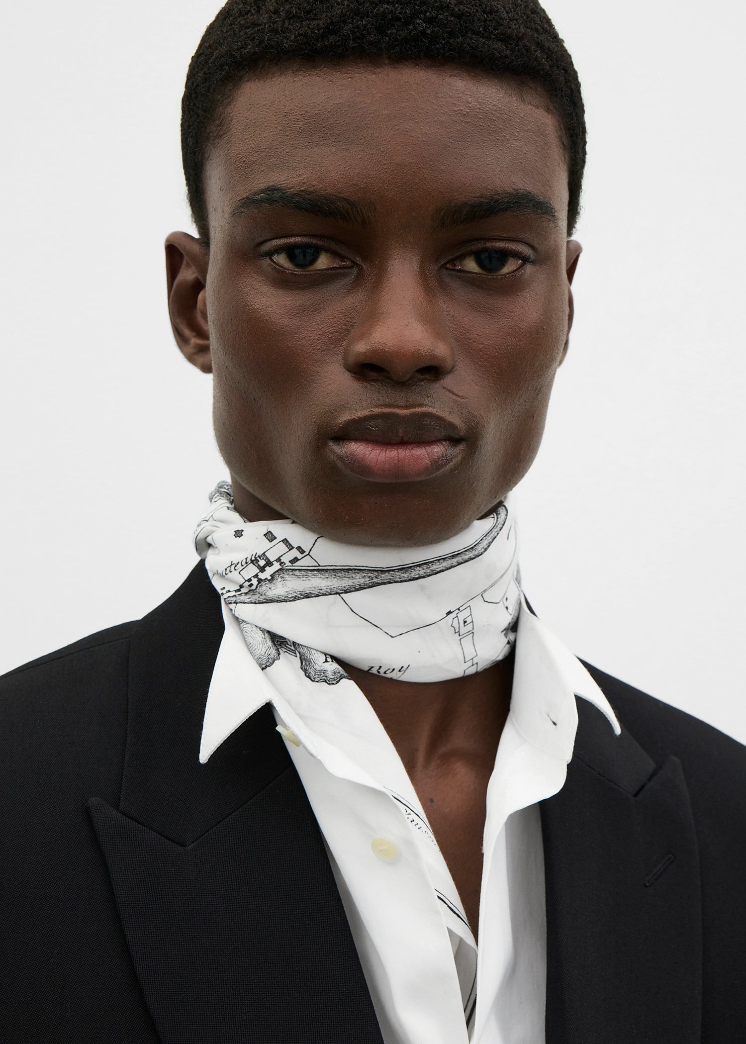 Stockholm bandana off-white
