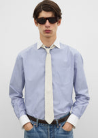Dot tie off-white