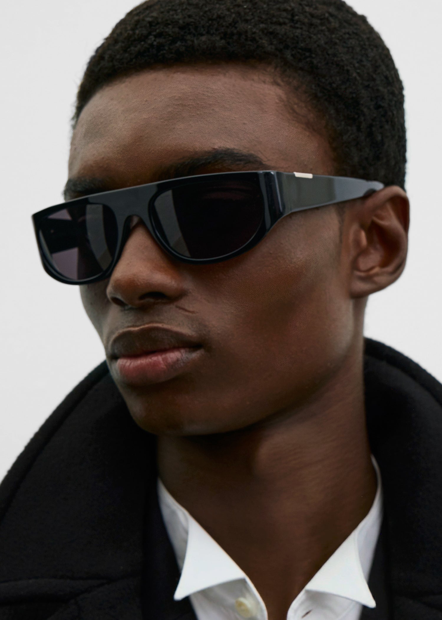 Shield sunglasses black