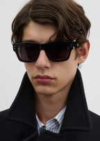 Square sunglasses black
