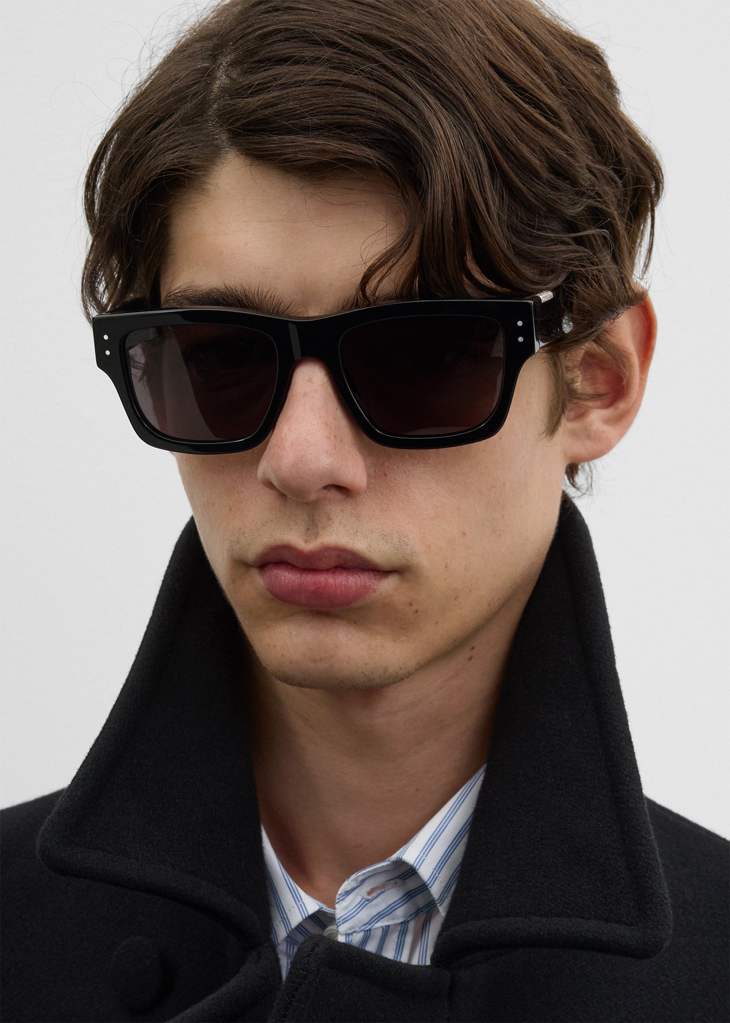 Square sunglasses black