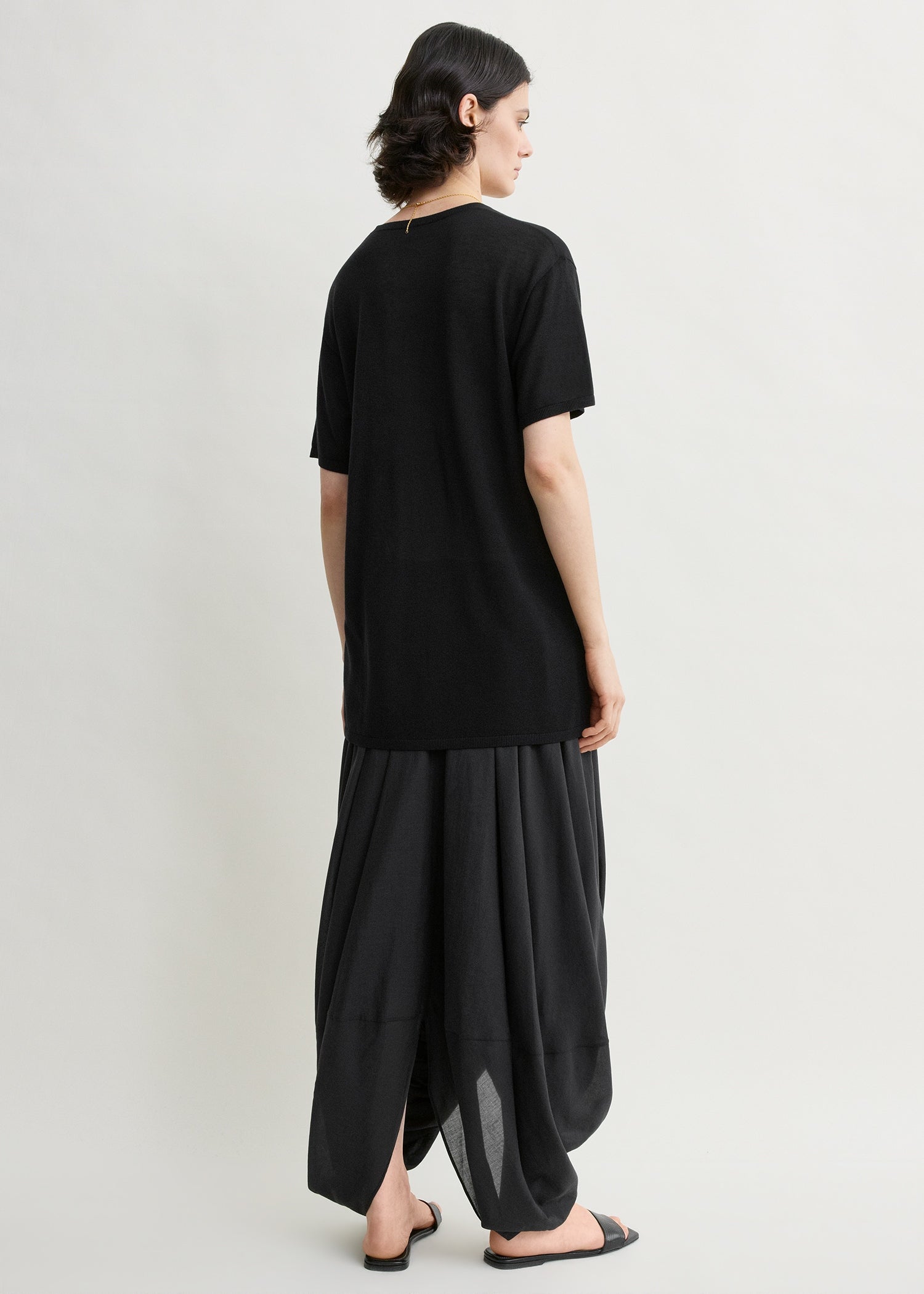 Tee knit black