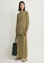 Long-sleeve tee knit desert