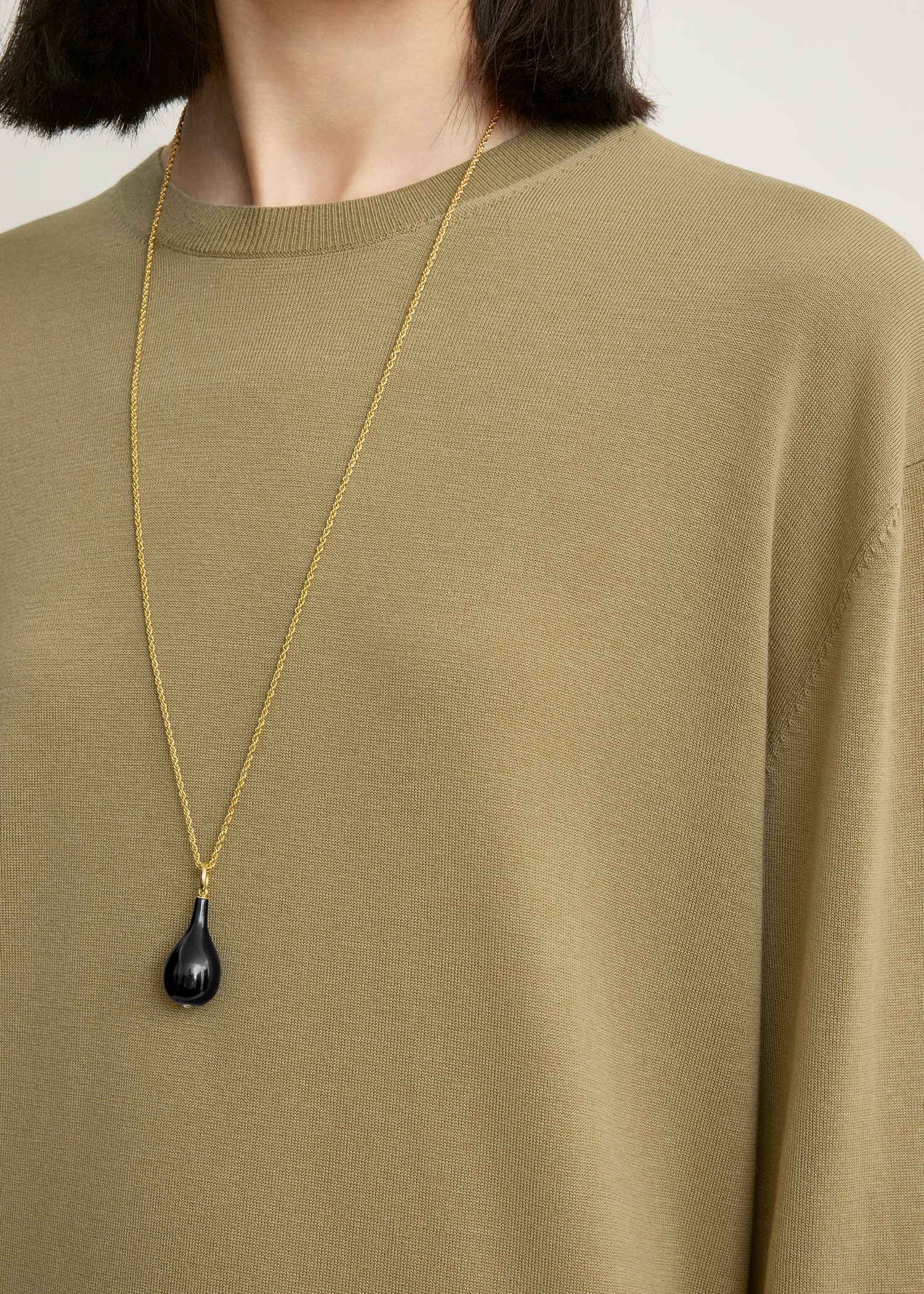 Long-sleeve tee knit desert