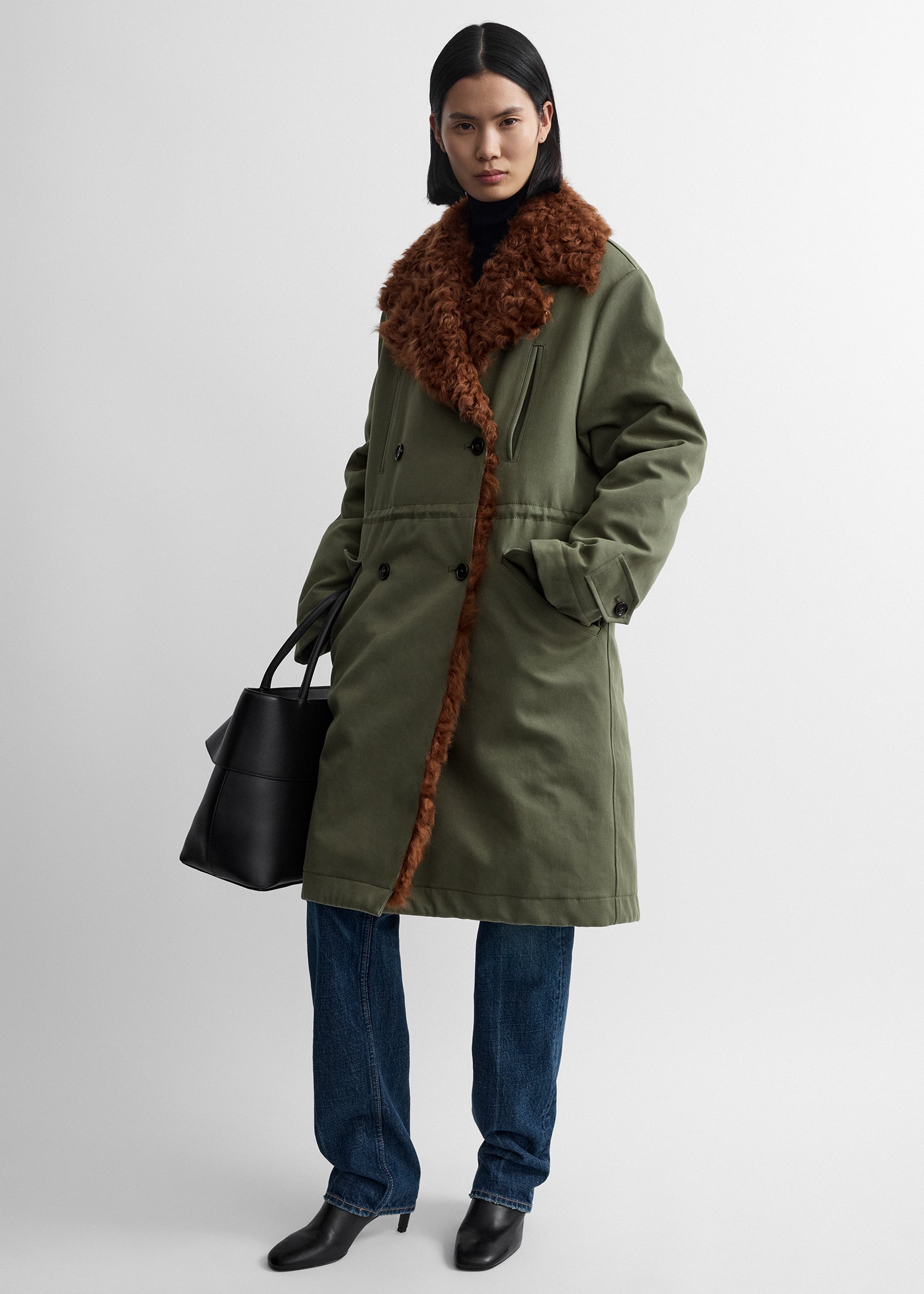 Women's Shearling Coats & Jackets | TOTEME Outerwear
